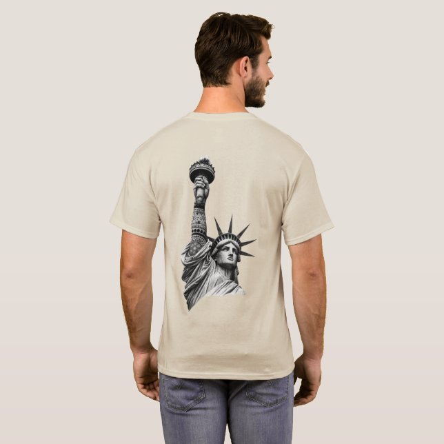 Freiheit neu gedacht T-Shirt (Schwarz voll)