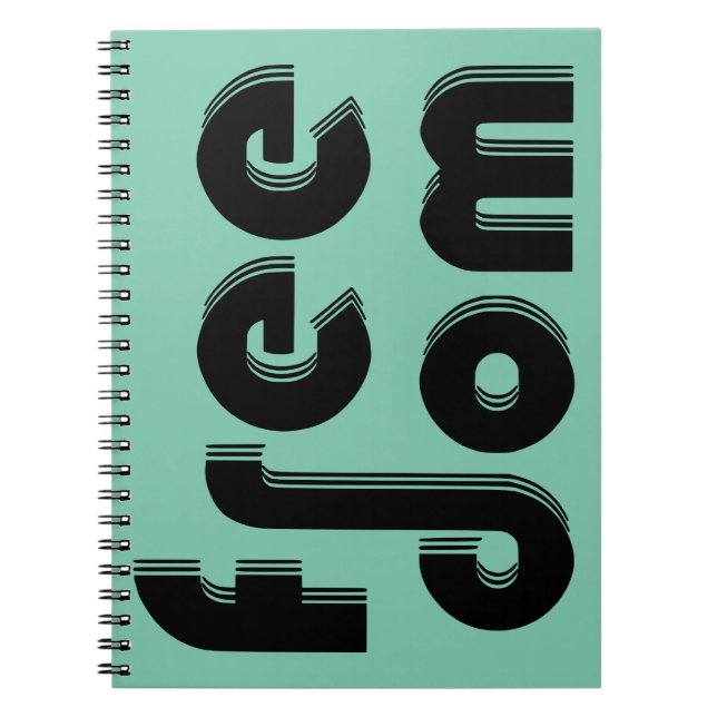 Freiheit Notizblock (Vorderseite)