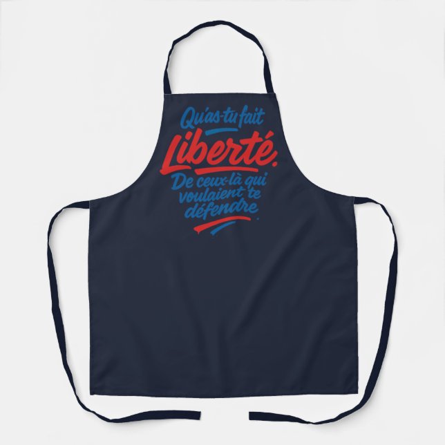 Freiheit Schürze (Vorderseite)