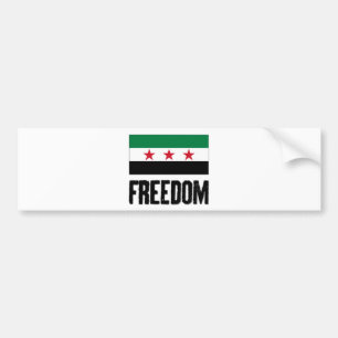 Freiheit - Syrien Autoaufkleber