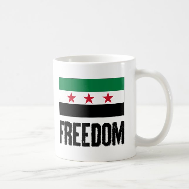 Freiheit - Syrien Tasse (Rechts)