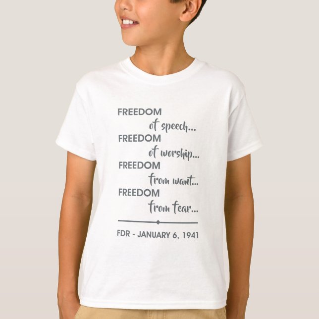 FREIHEIT... T-Shirt (Vorderseite)