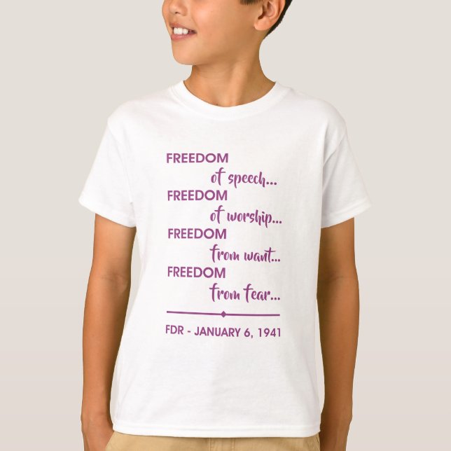 FREIHEIT... T-Shirt (Vorderseite)