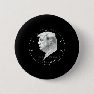Freiheit Trump In Gott Wir Vertrauen 1776 2026 Fre Button