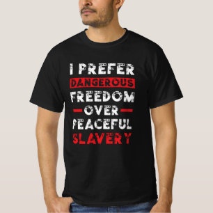 Freiheit über Angst T-Shirt