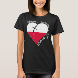 Freiheit Unabhängigkeit Vertrauen in Christliches  T-Shirt