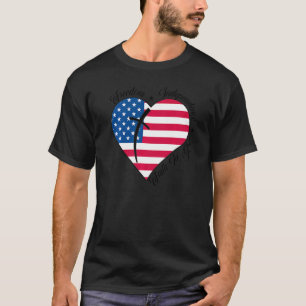 Freiheit Unabhängigkeit Vertrauen in Gott Christli T-Shirt
