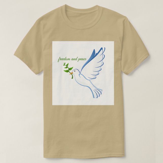 Freiheit und Frieden 2 T-Shirt (Design vorne)