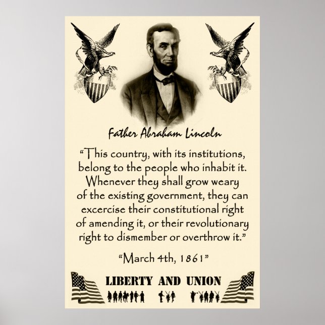 Freiheit und Gewerkschaft Poster (Vorne)