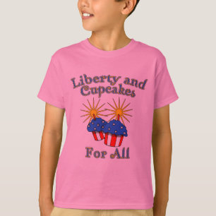 Freiheit und kleine Kuchen für alle Produkte T-Shirt