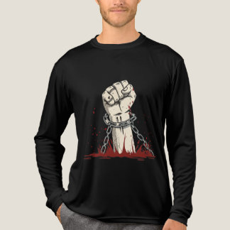Freiheit und kühne Protestbekleidung Tri-Blend Shirt