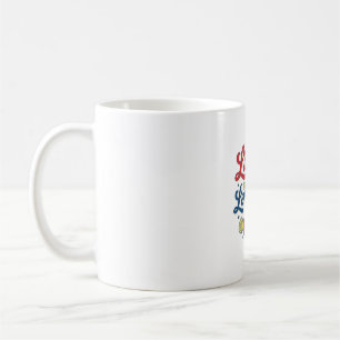 Freiheit und Limonade Patriotische Limonade Vektor Kaffeetasse