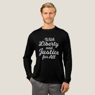 Freiheit und Recht für alle Protestfreiheit Tri-Blend Shirt