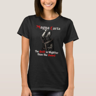 Freiheit und Zivile Rechte von Magna Carta T-Shirt