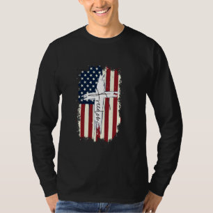 Freiheit - USA Flag 4. Juli 4. T-Shirt
