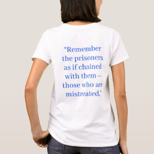 Freiheit vom T - Shirt der Inhaftierung