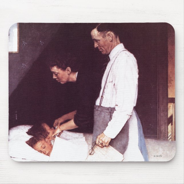 Freiheit von Angst Mousepad (Vorne)