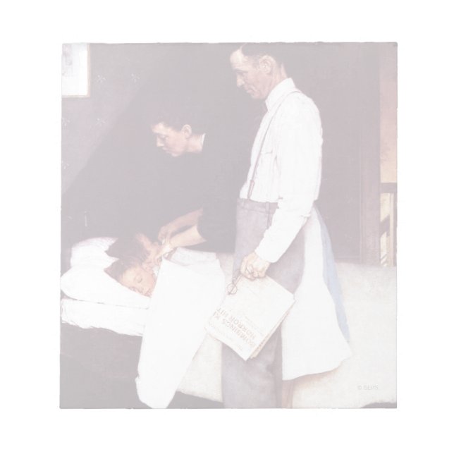 Freiheit von Angst Notizblock (Vorderseite)