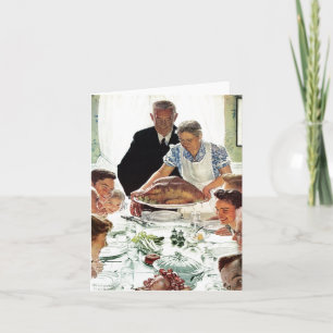 Freiheit von Woll Feiertagskarte