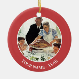 Freiheit von Woll Keramik Ornament