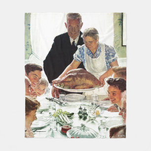 Freiheit von wollen fleecedecke