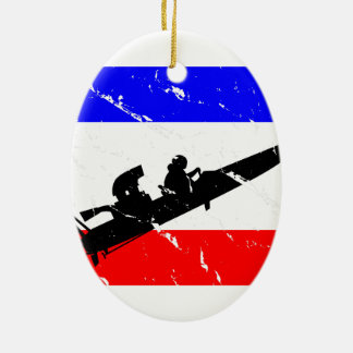 Freiheit Widerstand-Boot FLAIR Keramikornament