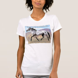 Freiheitappaloosa-Pferd T-Shirt