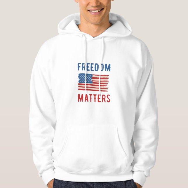 Freiheiten Hoodie (Vorderseite)
