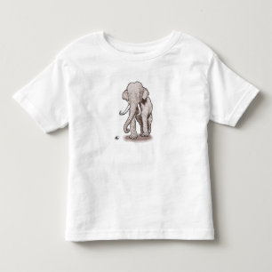 "Freiheits-" Elefant-Kleinkind-T - Shirt