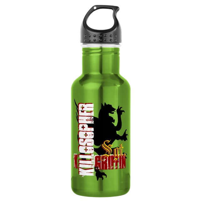 Freiheits-Flasche 3 "Sergeant-K. Griffin" Edelstahlflasche (Vorderseite)