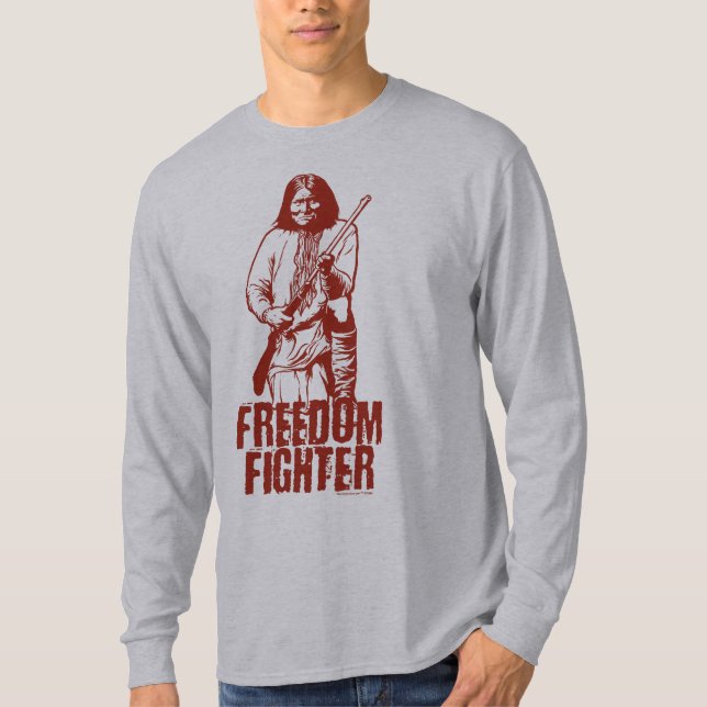 Freiheits-Kämpfer Geronimo T - Shirt - besonders (Vorderseite)