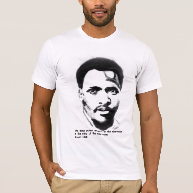 Freiheits-Kämpfert-shirt Steven Biko T-Shirt (Vorderseite)