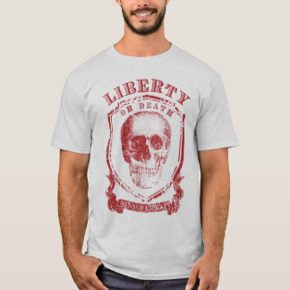 Freiheits-oder Todesgraphik-Shirt T-Shirt