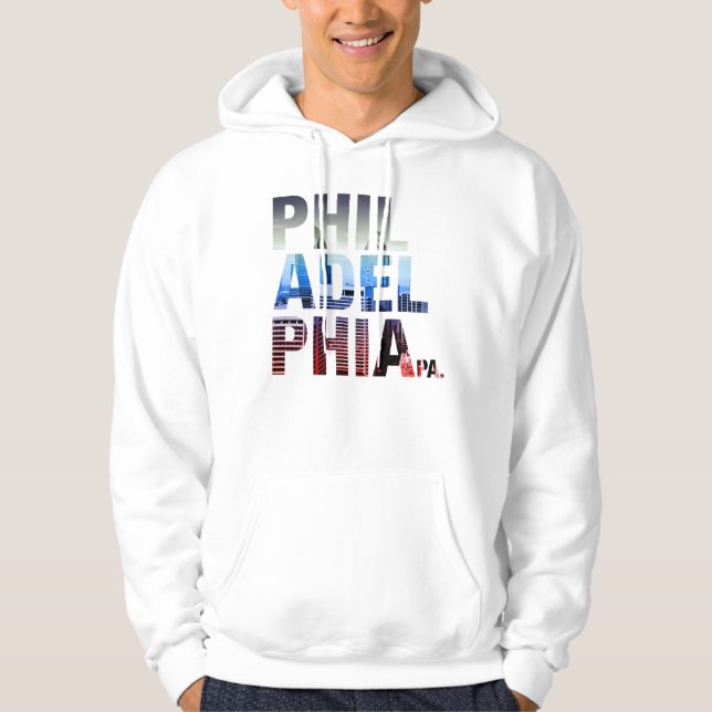 Freiheits-Reihe - Philadelphia Hoodie (Vorderseite)