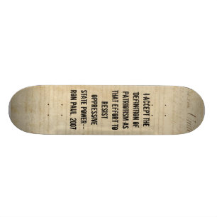 Freiheits-Skateboard Skateboard