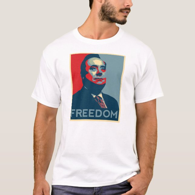Freiheits-T - Shirt Alex Salmond (Vorderseite)