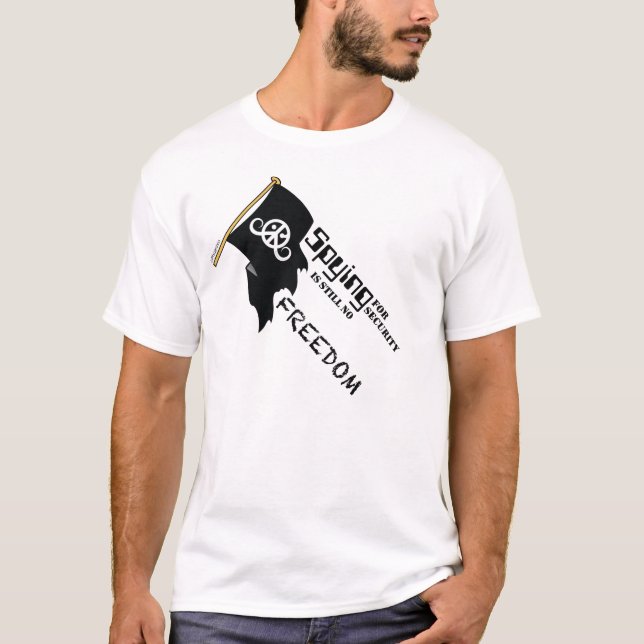 Freiheits-T - Shirt (ausspionierenfreiheit) (Vorderseite)