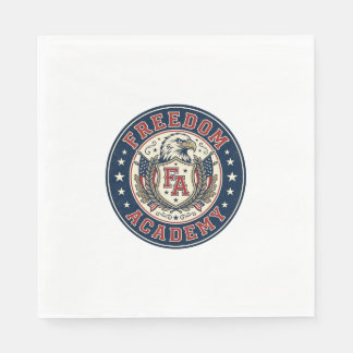 Freiheitsakademie Patriotische Patriotische Univer Serviette