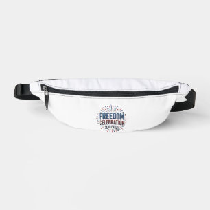 Freiheitsfeier 4. Juli Patrioten-Shirt-Design Bauchtasche