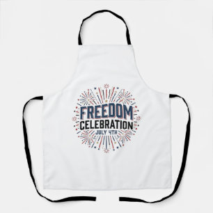 Freiheitsfeier 4. Juli Patriotisches Shirt-Design Schürze