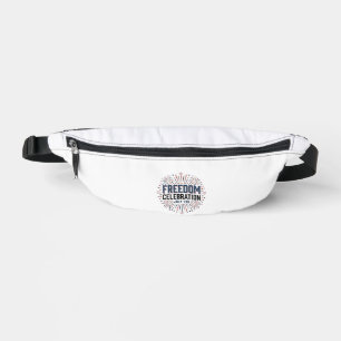 Freiheitsfeier 4. Juli Patriotisches T-Shirt Desig Bauchtasche