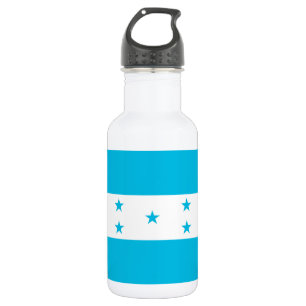 Freiheitsflasche mit der Flagge von Honduras Edelstahlflasche