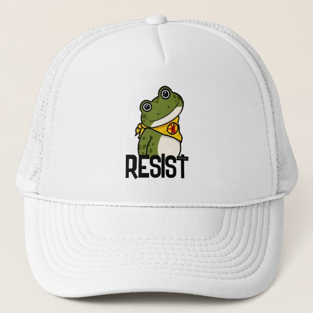 Freiheitsfrosch Truckerkappe (Vorderseite)