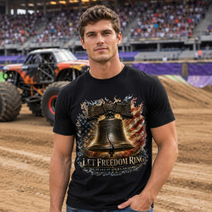Freiheitsglocke Amerika 250 Jahre Freiheit T-Shirt