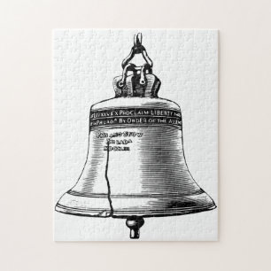 Freiheitsglocke Philadelphia. Puzzle