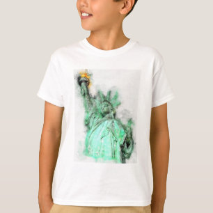 Freiheitsgrabstatue Nah-up Portrait T-Shirt