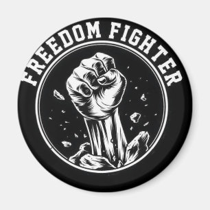 Freiheitskämpferfaust-Logoprodukte Magnet