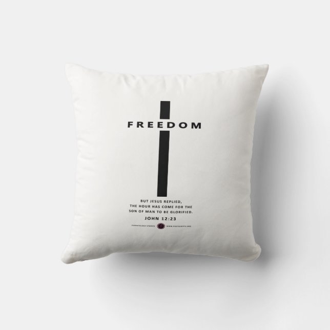 Freiheitskreuz Kissen (Rückseite)