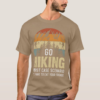 Freiheitslagerfeuer Natur Camping Mädchen T-Shirt