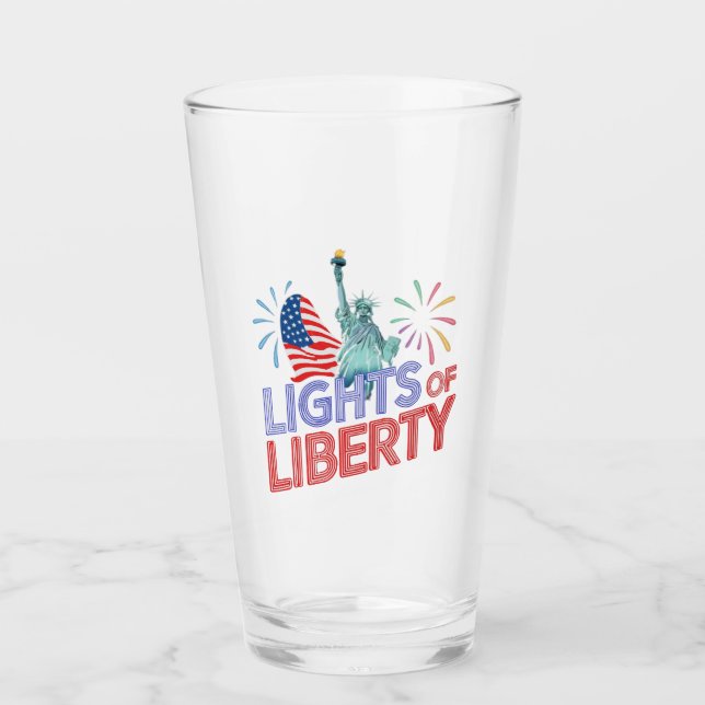 Freiheitslicht Glas (Vorderseite)